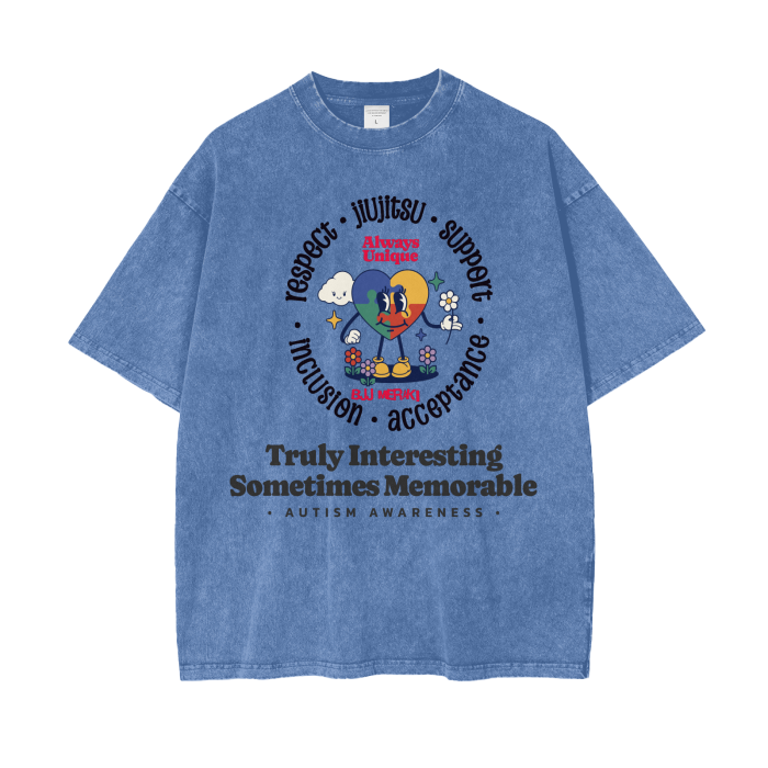 Acid Wash Oversize T-Shirt - 250 GSM