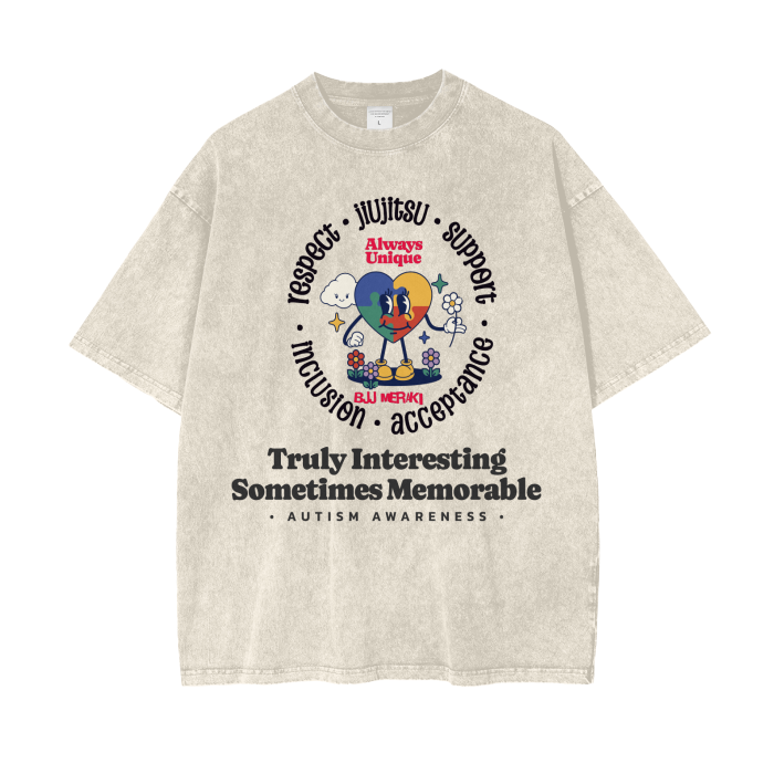 Acid Wash Oversize T-Shirt - 250 GSM