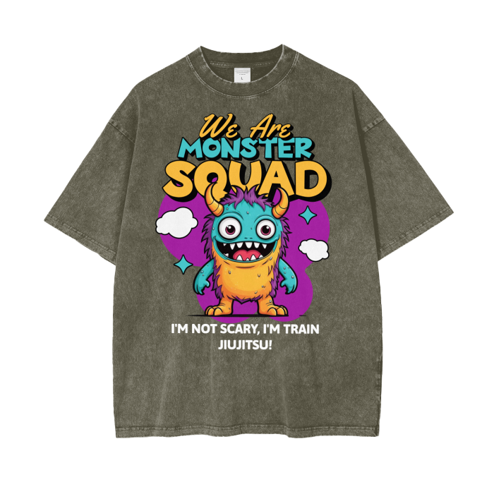 Acid Wash Oversize T-Shirt - 250 GSM