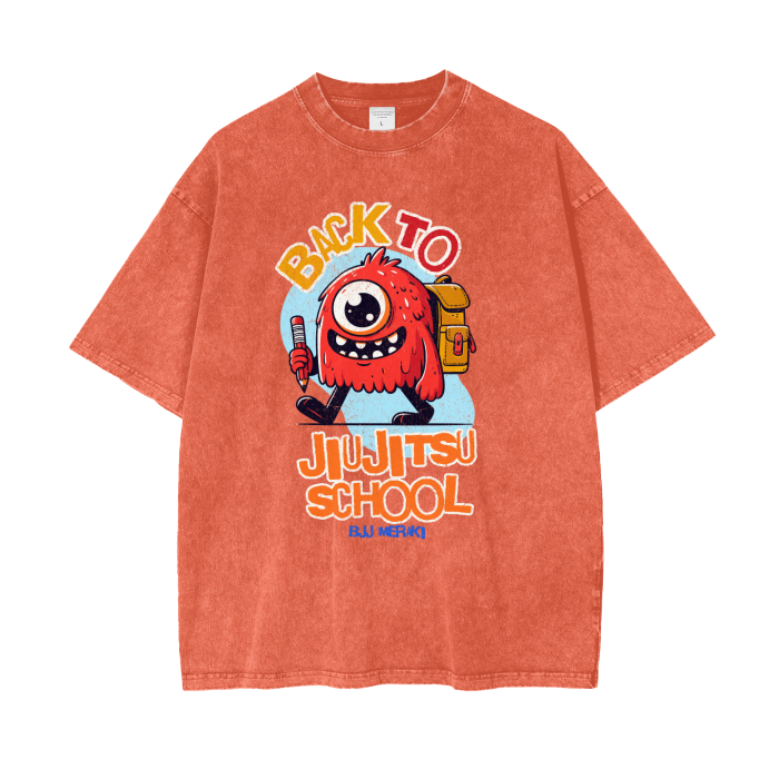 Acid Wash Oversize T-Shirt - 250 GSM